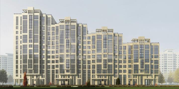 Новостройка на Юго-Западе Москвы, квартал 38А, корпус 11